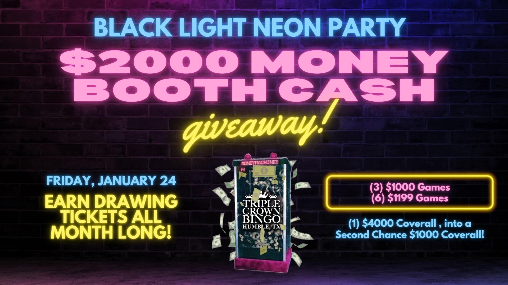 Money Booth Giveaway